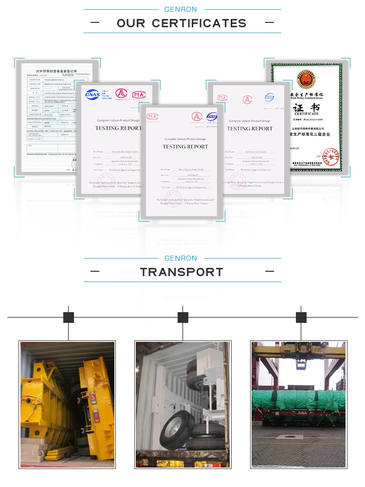 36m3 Bulk Cement Trailer Hydrated Lime Bulk Cement Semi Trailer