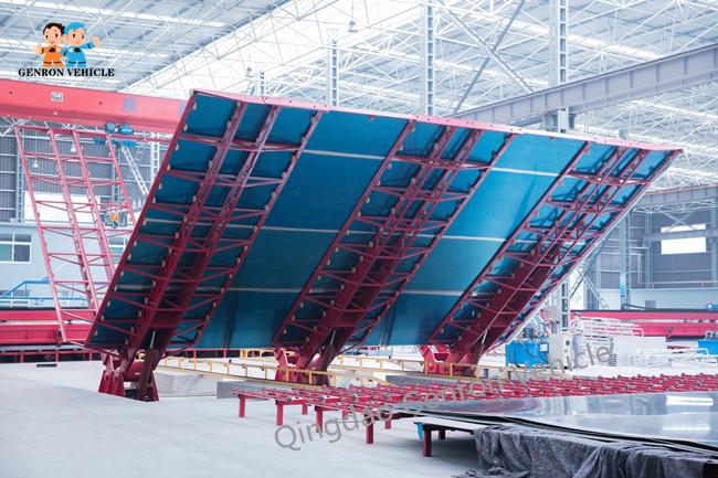 Tri Axles Aluminium Crude Oil 35CBM 35000L Semi Tanker Trailer 8