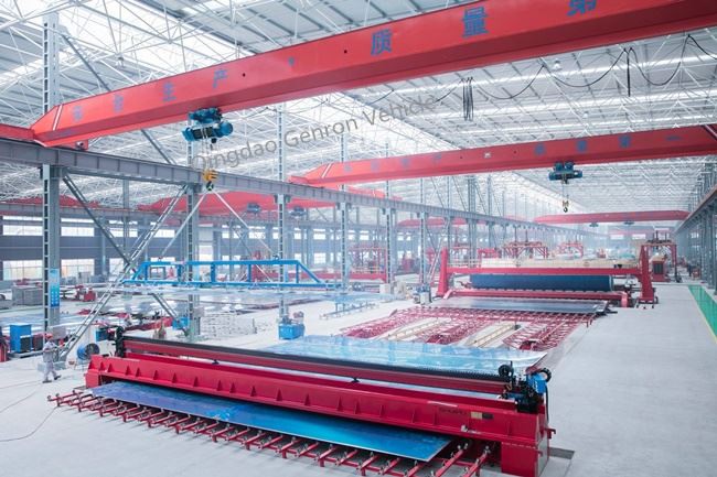 Aluminium Oil Tanker Semi Trailer Factory Show1  2