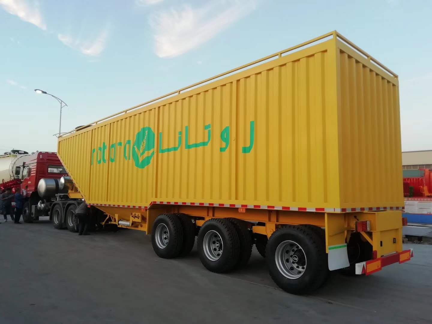 The principle of air brake air brake for semi-trailer?