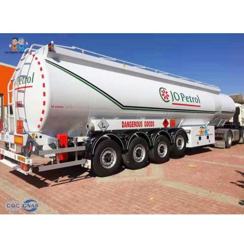 Four Axles Fuel Tank Semi Trailer