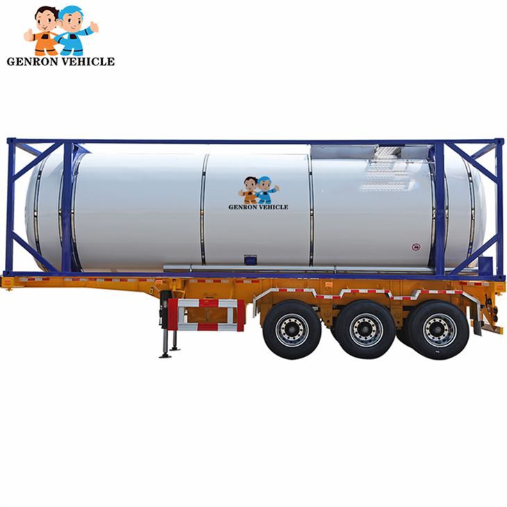 2 Axles / 3 Axles LNG Tanker Semi Trailer