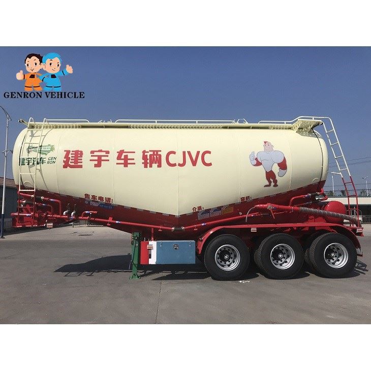 3Axles Dry Bulk Tanker Trailer