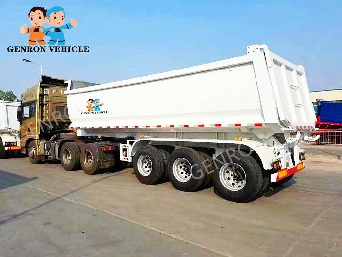 End Dump Semi Trailer Capacity For Australia Market