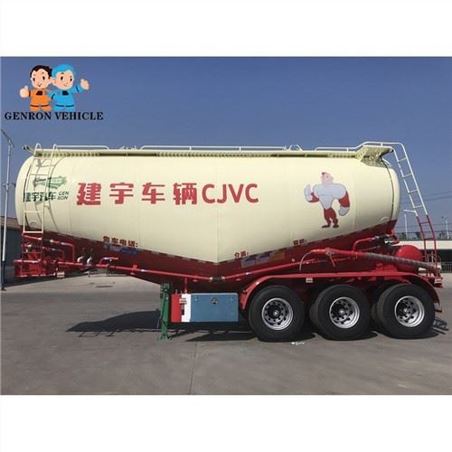 3Axles Dry Bulk Tanker Trailer
