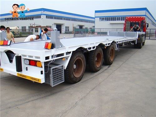 Gooseneck Lowboy Semi Trailer