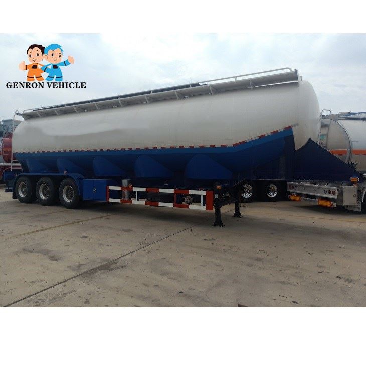 Steel Used To Transport Cement Dry Bulk Tanker Trailer