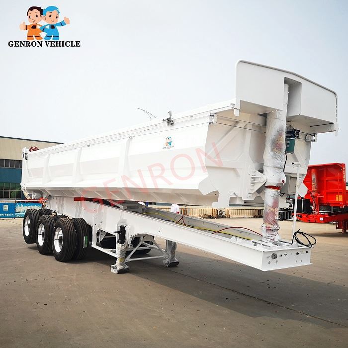 Australia Tipper Hydraulic Rear Dump Semi Trailer