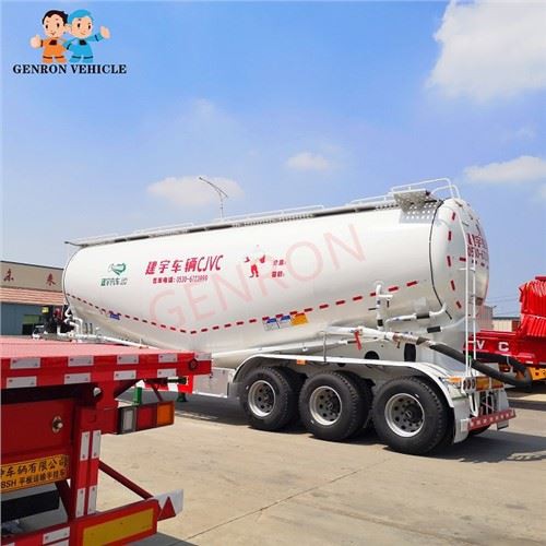 Dry Bulk Cement Lime Tanker Semi Trailer