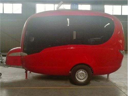 Suitable For Small Family Travel Egg Shape Caravan